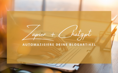 Automatisiere deine Blogartikel mit Zapier und ChatGPT