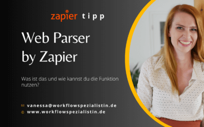 Zapier Tipp #1: Web Parser by Zapier