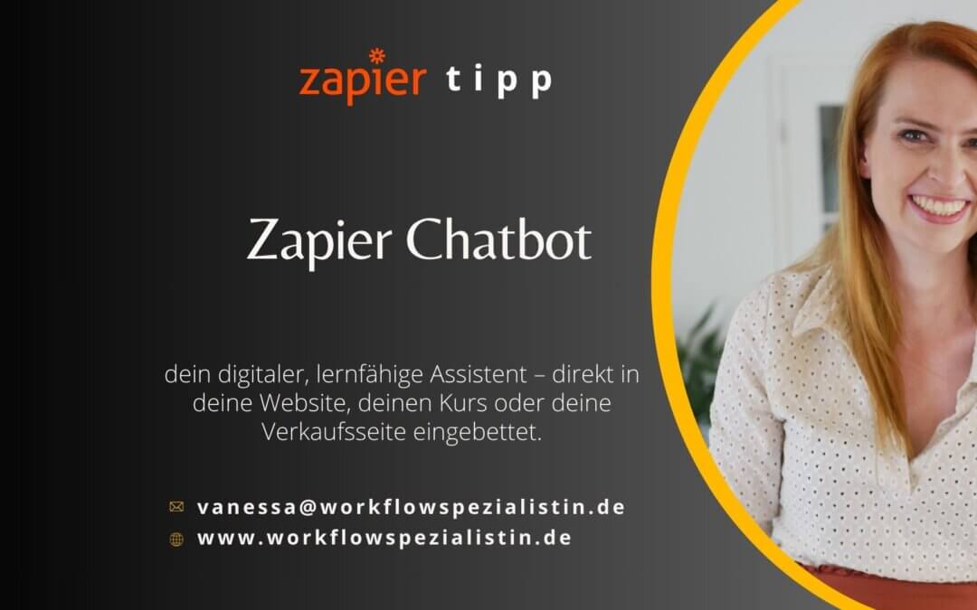 Der Zapier Chatbot: Dein digitaler Assistent für Automatisierung