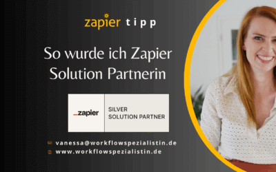 Ich bin Zapier Solution Partner!
